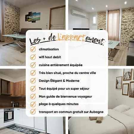 Appartement Tout Confort A 2 Pas Du Centre Ville Aubagne Exterior photo