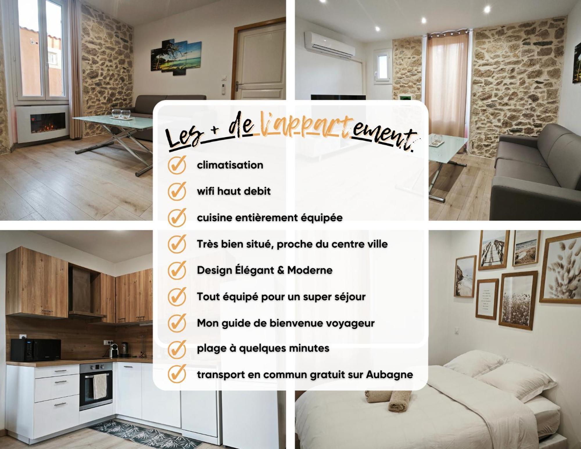 Confort A 2 Pas Du Centre Appartement Aubagne